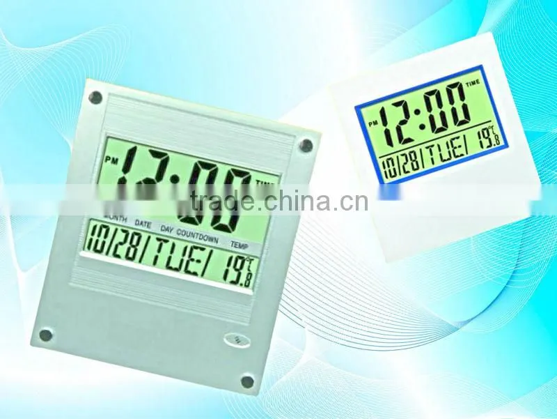 Manufacturer supply smart wireless weather station clock for home weather forecast