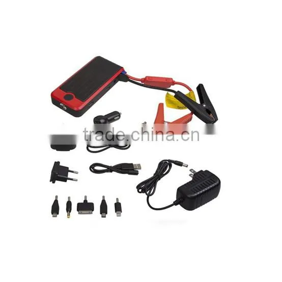 Wholesale mini car jump starter charger booster power bank 12000mah real capacity