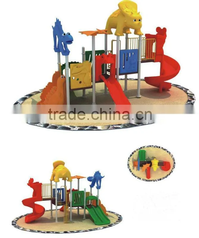 kid's outdoor plastic playground,amusement park equipment