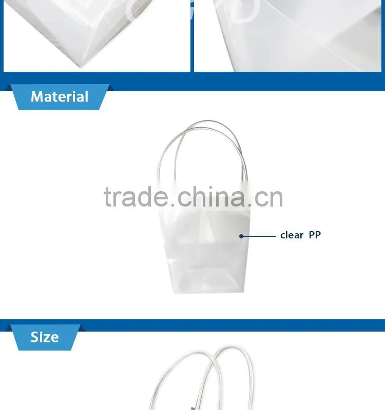 Gift plastic bag transparent plastic bag small plastic bags