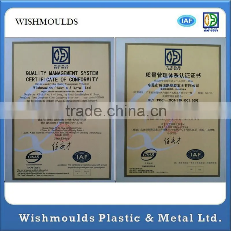 trade assurance plastic injection commodity mould factory price