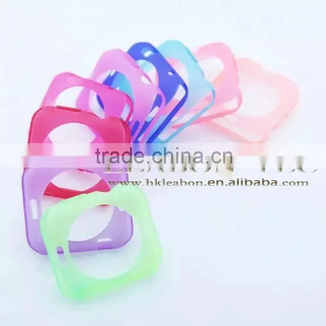 cheap For Apple Watch TPU Case,42mm or 38mm transparent ultra thin tpu Case For Apple Watch