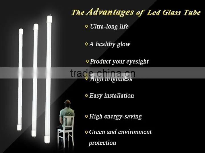 4ft 18w G13 tube japanese , led glass tube light, glass led tube light