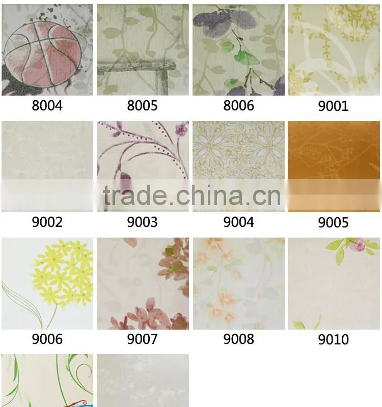 3107 SINO Permanent Home Wall Decoration PVC Wallpaper Adhesive Film