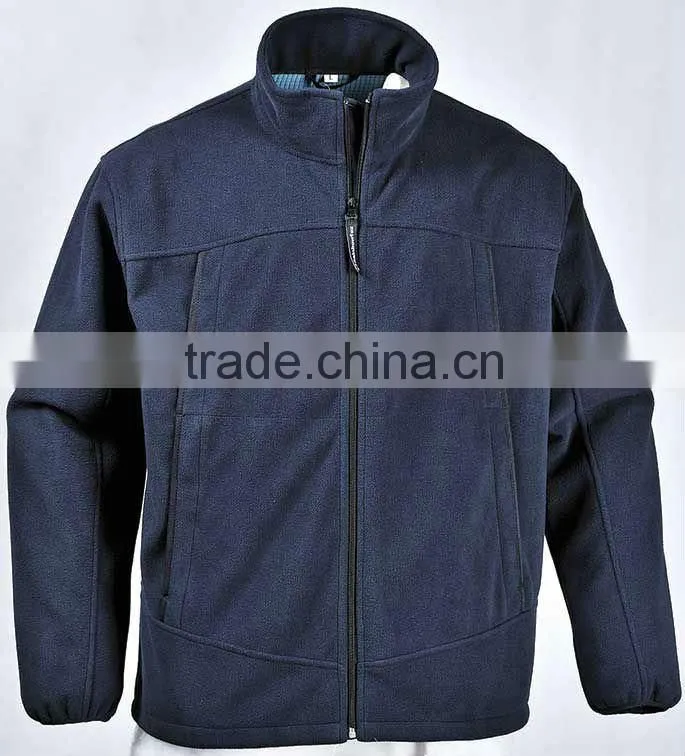 Three layer fleece jacket