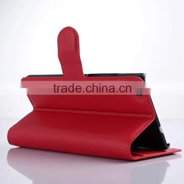 Hot Selling Leather Mobile Phone Case For Huawei P8 Lite Leather Case