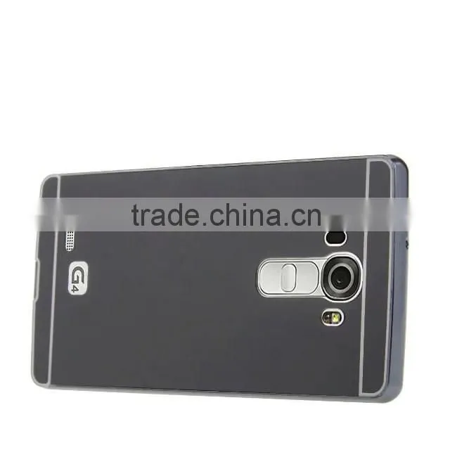 Hot Selling Metal Aluminum Mirror Bumper Mobile Phone Case Cover For LG G4