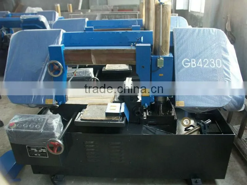 GB4230 metal cutting band saw machine