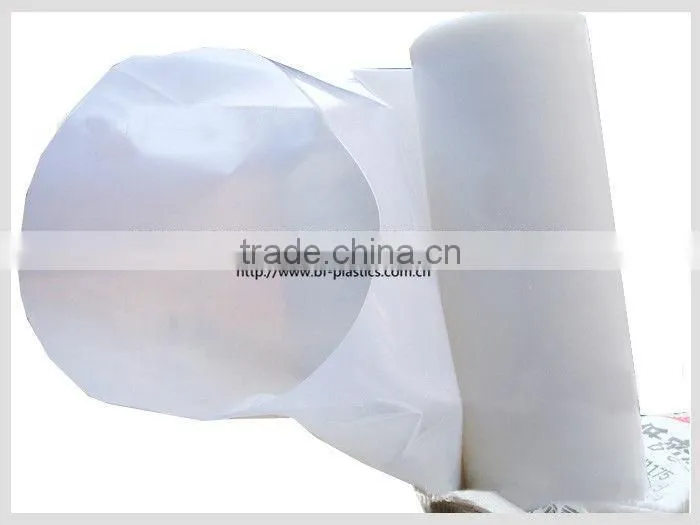 Low cost PE plastic film ventilation duct