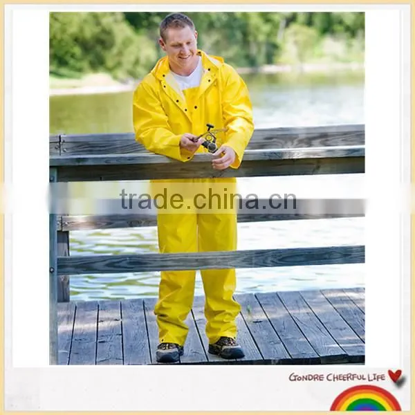 Adult pvc suspender rainsuit trouser