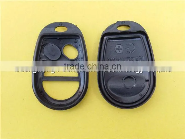 Wholesale 3 buttons keyless remote key cover for Toyota car no button pad