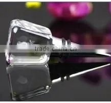 wedding bottle stopper/crystal bottle stopper/crystal wine stopper