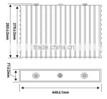SE 400Aha lithium battery for electric vehicle