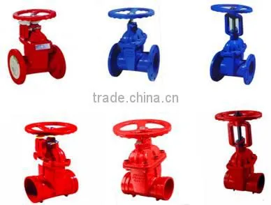 gate valve sluice valve for fire fighting system of good quality