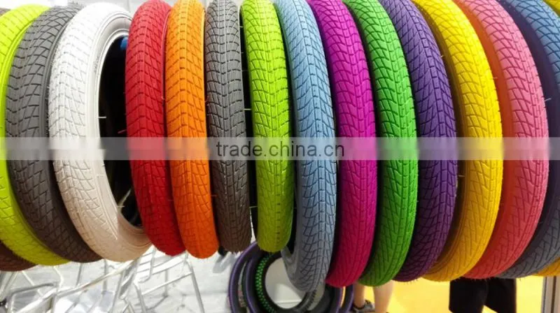 colored bicycle tires road 12 14 16 18 20 22 24 26 x 2.125 2.75 1.95 tyre for bike