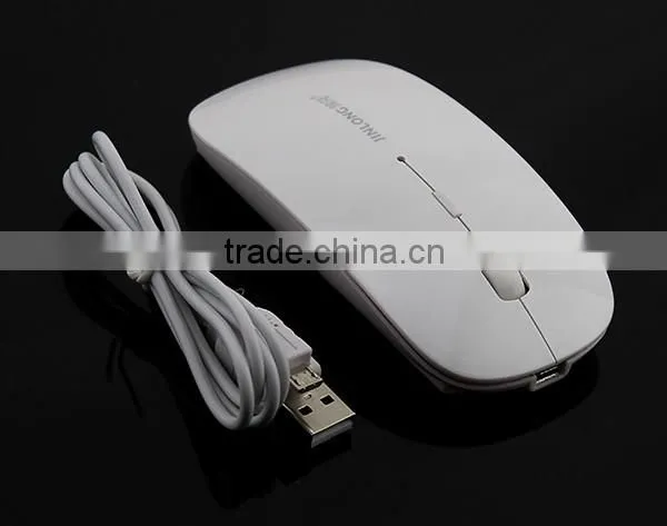 unique wireless mouse with built in lithium battery - rechargeable