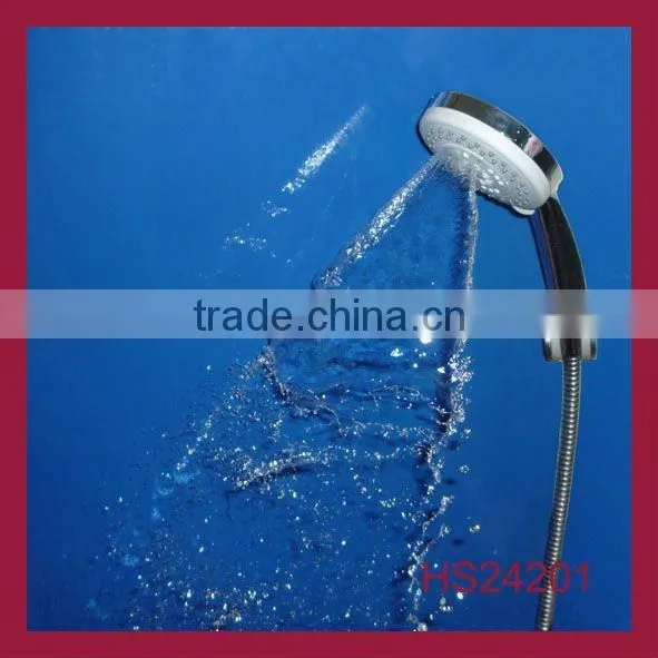 abs plastic led retractable hand held shower head massage price