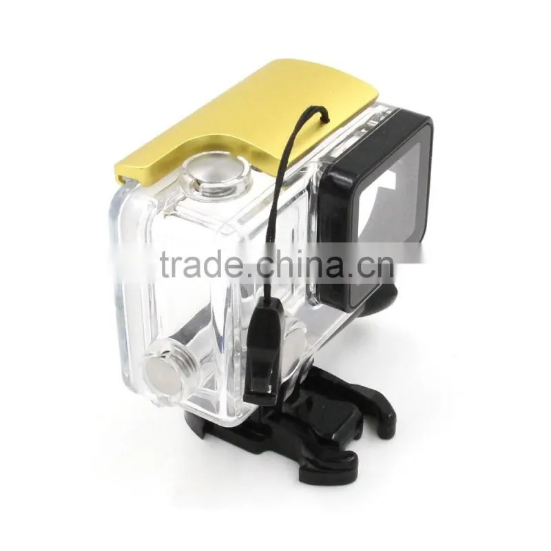 Waterproof housing Aluminum Alloy Lock Buckle Cap for Go Pro Hero4/3+