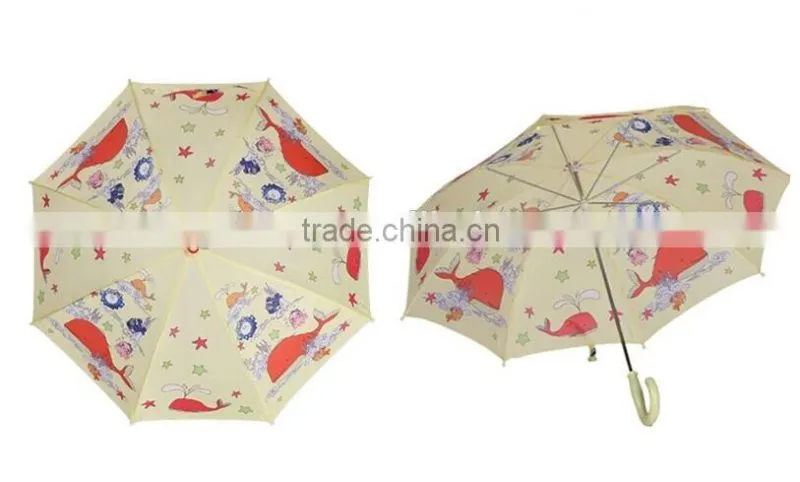 undersea world screen chit straight umbrella for sale