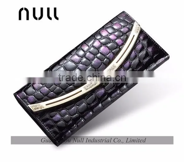 Ladies wallet wholesale travel crocodile brand wallet