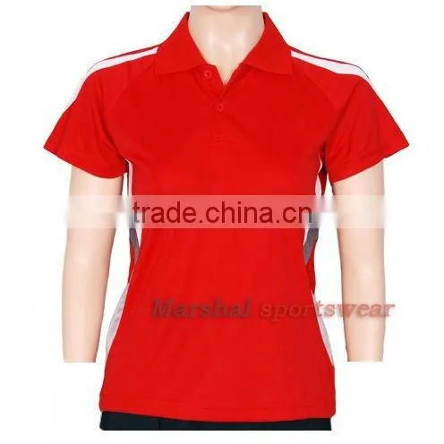Badminton team jersey woman,latest fashion uniforms,wholesale badminton shirt cheap