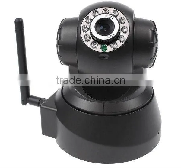 Nightvision IR Webcam Web CCTV Camera WiFi Wireless IP Camera, colorful retail box. white/ black color,freeshipping,dropshipping
