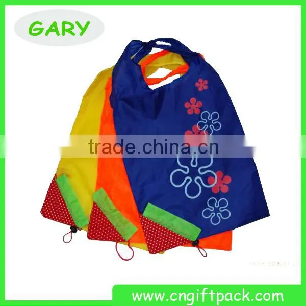 High quality polyester Bag yellow colour folding Polyester bag