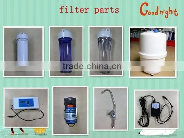 five stage ro water filter parts price with electricity
