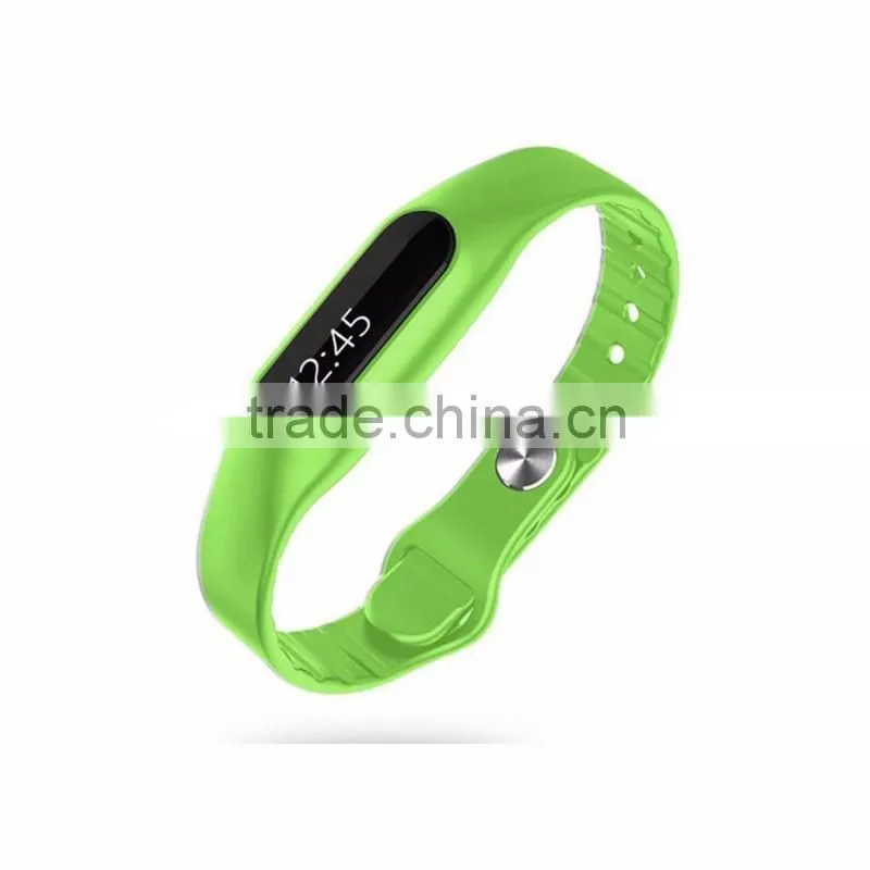 Aireego 2016 Fitness Activity Tracker Colorful in mold print silicon wristband smart band