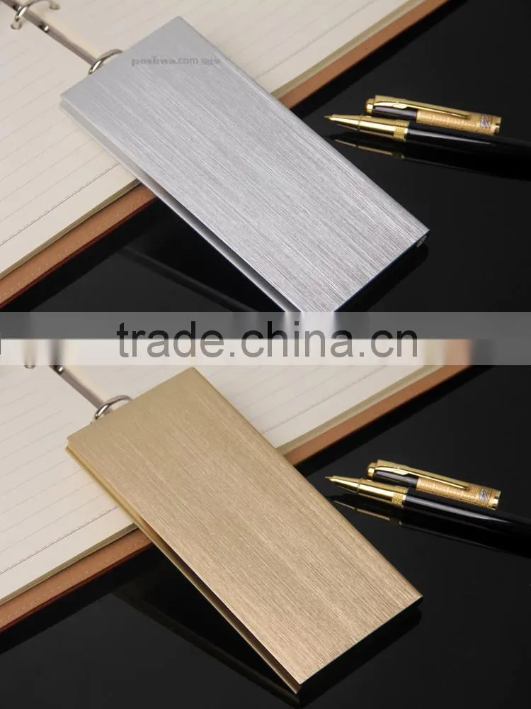 Ultra-thin power bank charger with wire-drawing surface