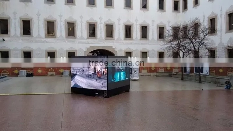 Outdoor LED Display Screen P16 Front Maintenance Static Scanning Full Color SMD