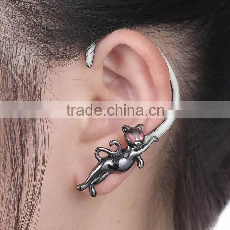 animal model exotic design latest fashion earrings