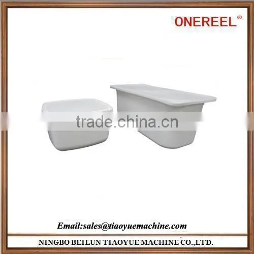 Recycling and non-toxic ice cream plastic containers