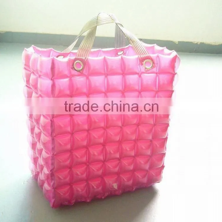 china manufacture en71 standard pink popular pvc inflatable bubble bag with high-capacity