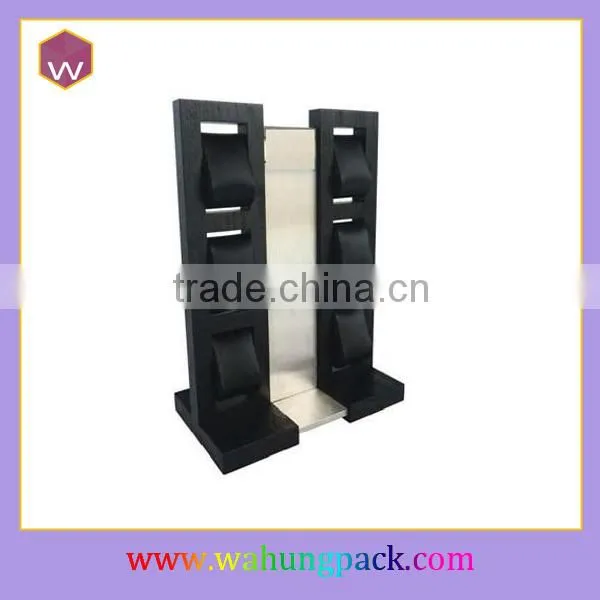 Fancy Golden Swatch Display Stand & Cabinet Wooden Watch Display Counter Wholesale