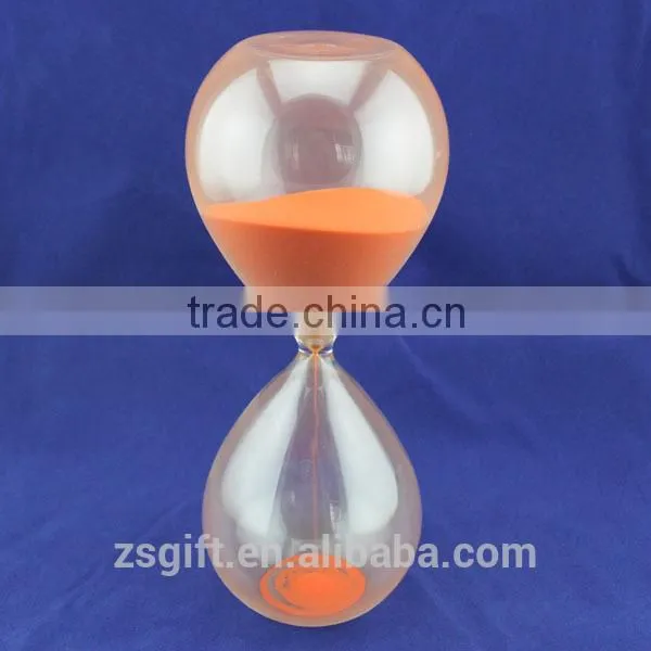 Factory produce high art glassware Sand Timer hourglass