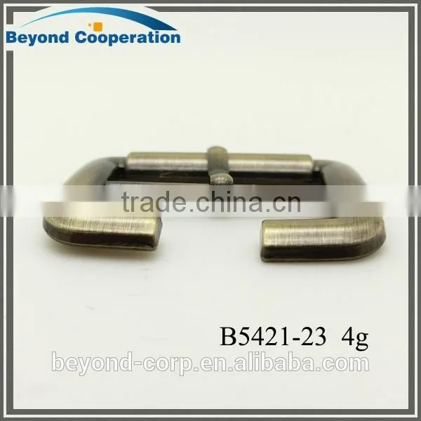 23mm anti brass brushed lady sandal shoe decorations shoe buckle