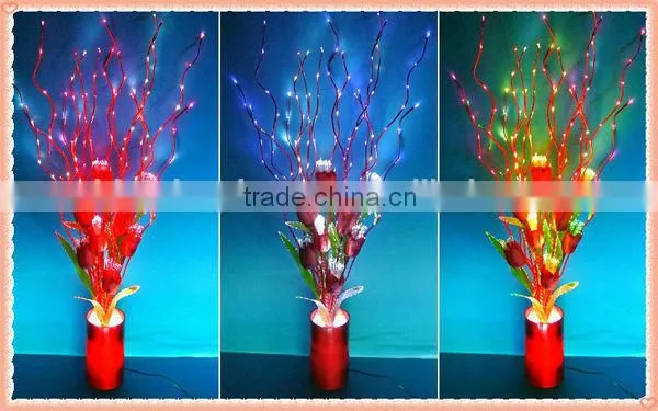 Plastic Flower Making / Artificial Flowers Making for Home Decoration