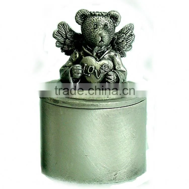 fashion style heart-flower shape butterfly jewelry box 1/S