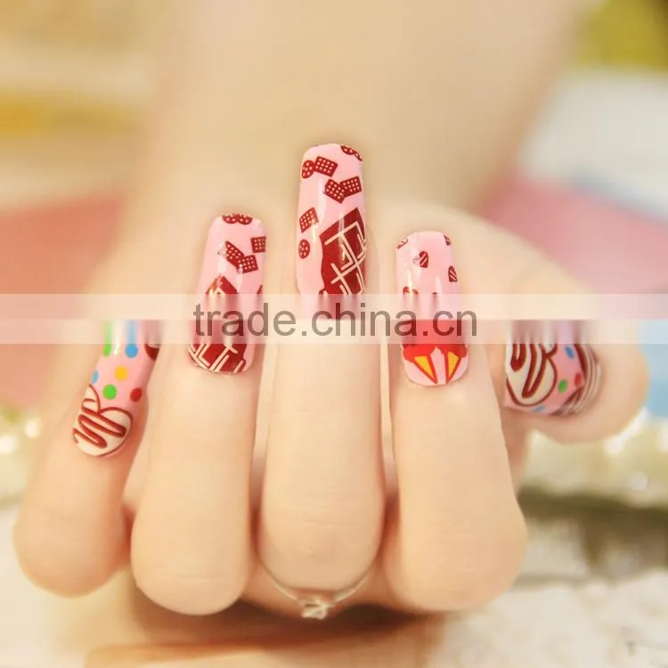 Beauty Art Ultrathin Transparent White Lace Tools Nails Stickers