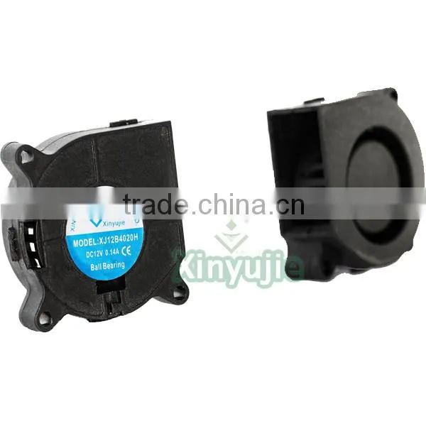 DC blower fan 4020 rechargeable fan, 12v dc fan specification