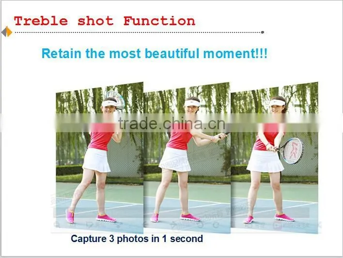 2.0 inch wifi remote 4 K action sport camera support 4096*2160p relosution