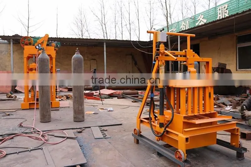 QMR2-45 new technology single phase concrete block machine with favorable price