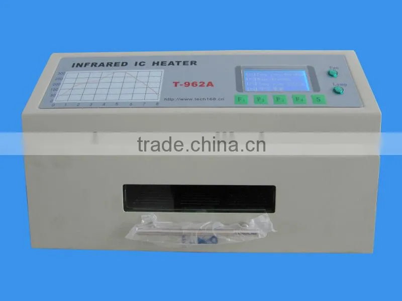 TAIAN Puhui mini wave soldering machine T-962A, desktop reflow oven,benchtop smt reflow oven,t962a reflow oven machine