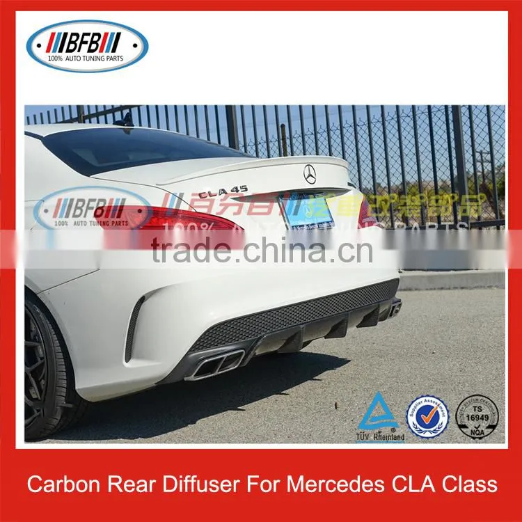 Carbon Fiber CLA Class Rear Diffuser For Mercedes CLA250 260 CLA45