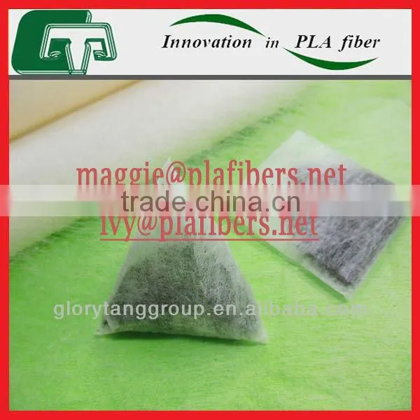 filter paper bags made of bico low melt pla fiber, triangle filter paper bags