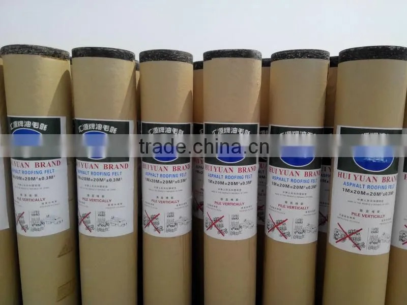 paper base bitumen roofing felt