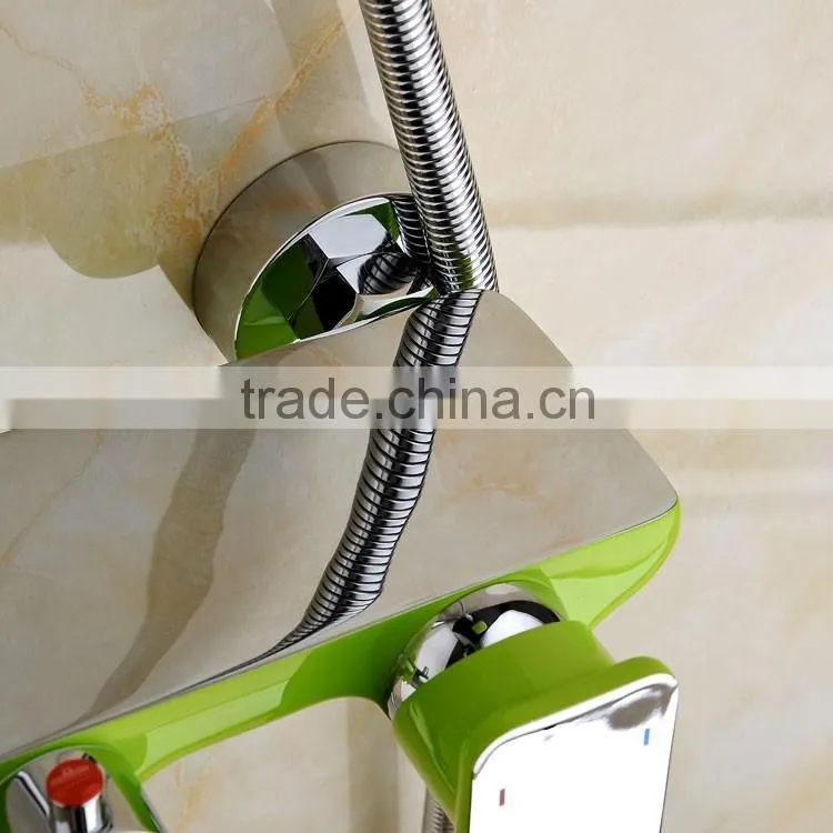 Popular shower panel with shower set,rainfall shower head set,rain shower sets