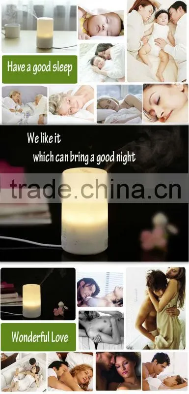 Colorful air innovations ultrasonic humidifier with led lamp