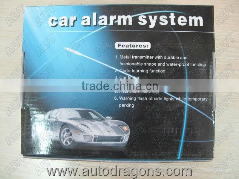 Full function one way car alarm systems